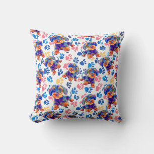Coussin Happy pet patterns