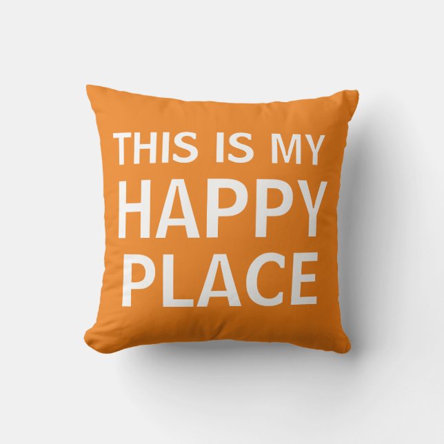 Coussin Happy Place Cushion (Recto)