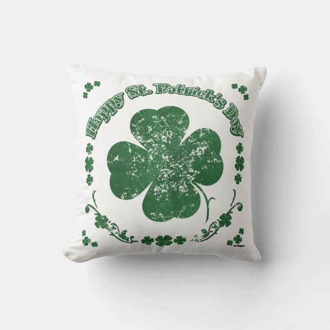 Coussin Happy St Patrick (Recto)