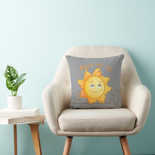 Coussin Happy Sun (Chaise)
