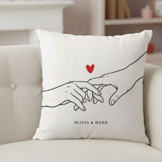 Coussin Happy Valentines Day Custom Romantic love gift