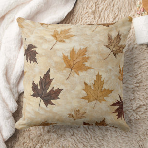 Coussin Harmonie Botanique Intemporelle – Feuille aux Neut