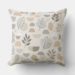 Coussin Harmonie Botanique Moderne