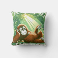 Harmonie de la jungle : inspirée par l'Orangoutan
