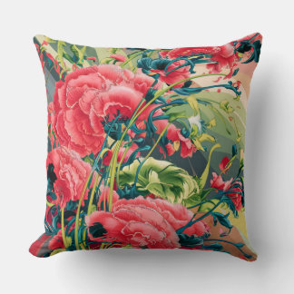 Coussin Harmonie florale : Ensemble de literie inspiré Uki
