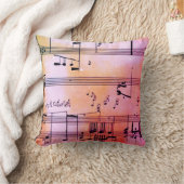 Coussin Harmonie vive : Mode unique pour les tendances mod (Couverture)