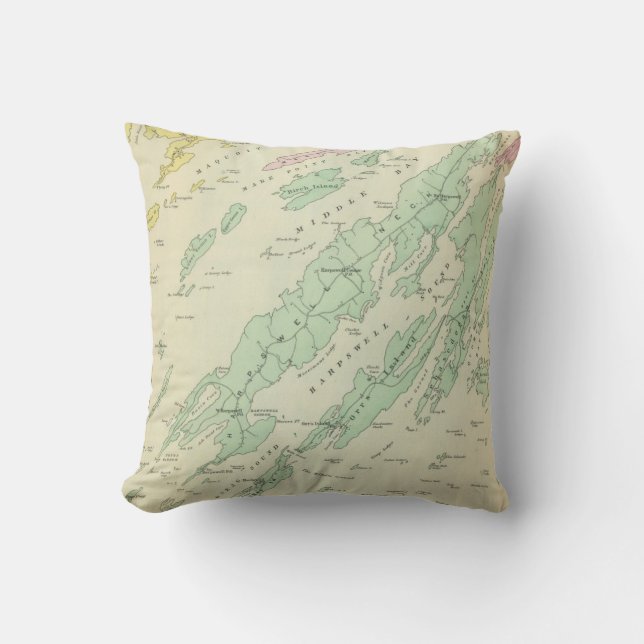 Coussin Harpswell, îles adjacentes (Recto)
