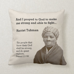 Coussin HARRIET TUBMAN Quota Custom