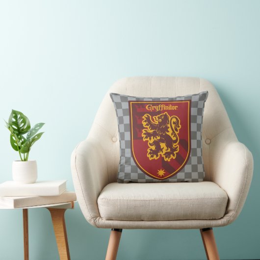 Coussin Harry Potter | Blason de fierté de la maison Gryff (Chaise)