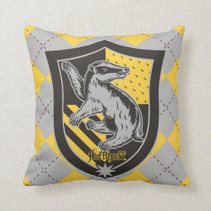 Coussin Harry Potter   Fierté de la maison Poufsouffle