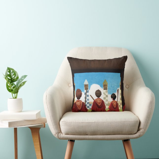 Coussin HARRY POTTER™ & GRYFFINDOR™ QUIDDITCH™ Team (Chaise)