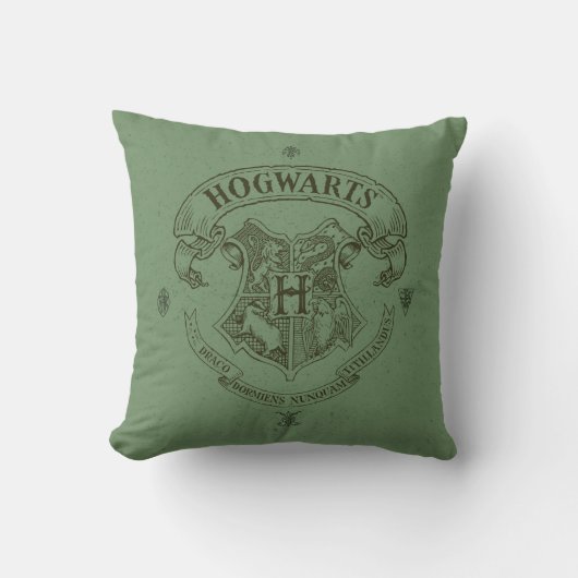 Coussin Harry Potter | Hogwarts Banner Crest (Recto)