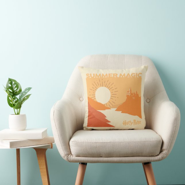 Coussin HARRY POTTER™ | HOGWARTS™ Summer Magic (Chaise)