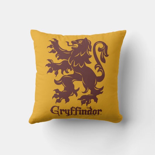 Coussin Harry Potter | Lion Graphique de Gryffindor (Verso)