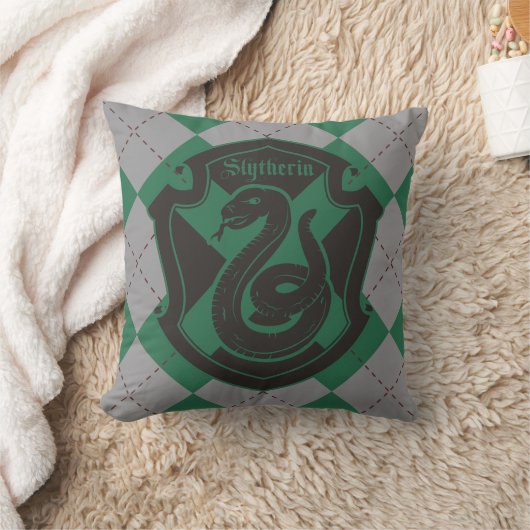 Coussin Harry Potter | Slytherin House Pride Crest (Couverture)