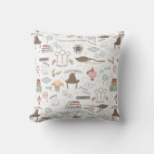 Coussin HARRY POTTER™ Tiny Magic Pattern (Recto)