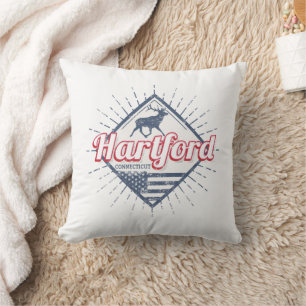 Coussin Hartford City Connecticut États-Unis