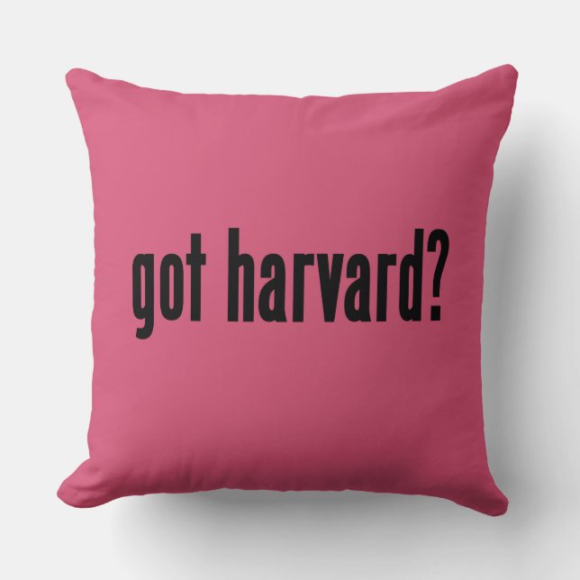 Coussin Harvard passé ? (Recto)