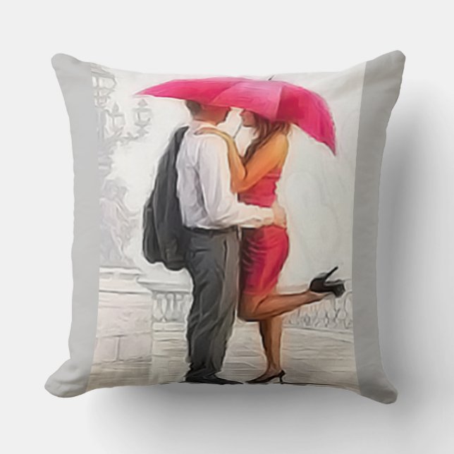 Coussin hasard romantique (Recto)