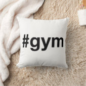 Coussin Hashtag GYM (Couverture)