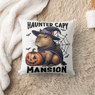 Coussin Hauné Capy Mansion Capybara Halloween