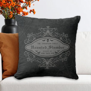 Coussin Hauné Swood Macabre N'Importe Quel Nom De Famille 