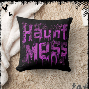 Coussin Haunt Mess ExDesigner Halloween