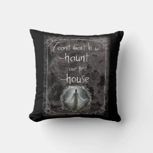 Coussin Haunt Notre Première Maison