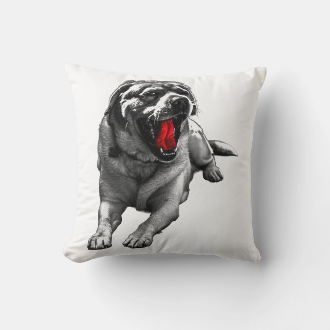Coussin Haunted Hearth Hound (Recto)