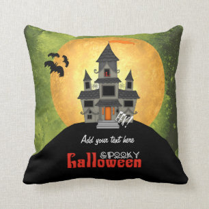 Coussin Haunted House Halloween