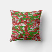 Coussin Haus De Camo Motif Silver Xmas (Verso)