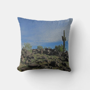 Coussin Haut Saguaro Cactus Paysage du désert Photo