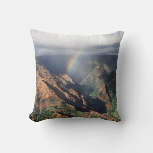 Coussin Hawaï, Kauai, Waimea Canyon State Park (Recto)