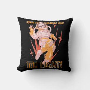Coussin Hé! Qui a éteint les lumières