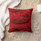 Coussin Heart of Chaos – Infinite Red Spiral (Couverture)