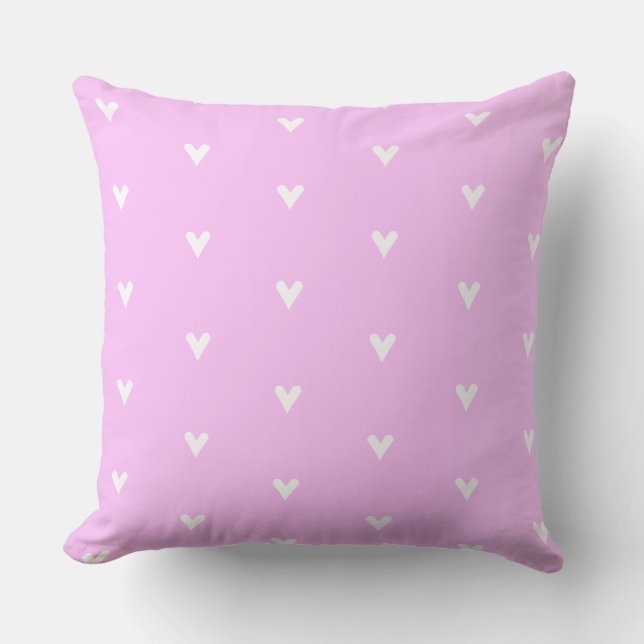 Coussin heart Throw Pillow (Recto)