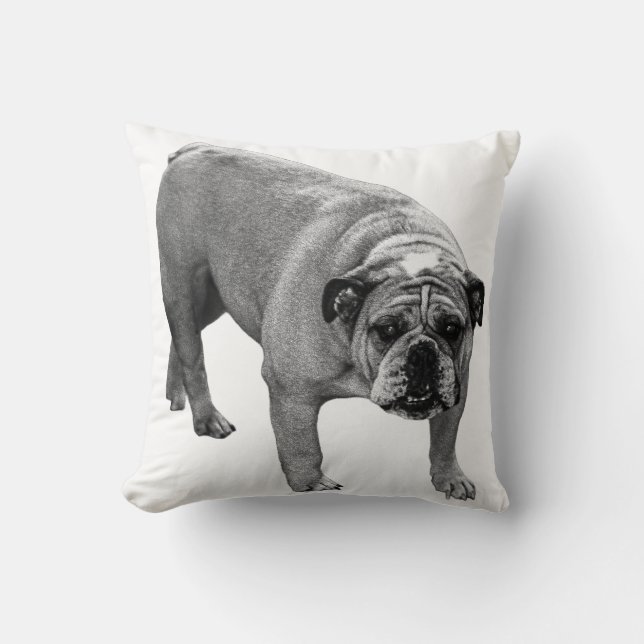 Coussin Hearthside Bulldog (Recto)