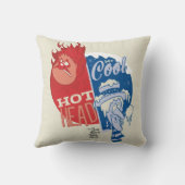 Coussin Heat Miser Tête brûlée & Snow Miser M. Cool (Verso)