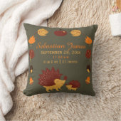 Coussin Hedgehog mignon Nouveau dossier de naissance de bé (Couverture)
