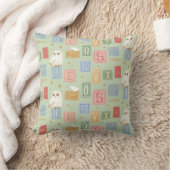 Coussin Hedwig Post Letter Block Pattern (Couverture)
