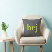 Coussin Hej - Bonjour suédois (Chaise)