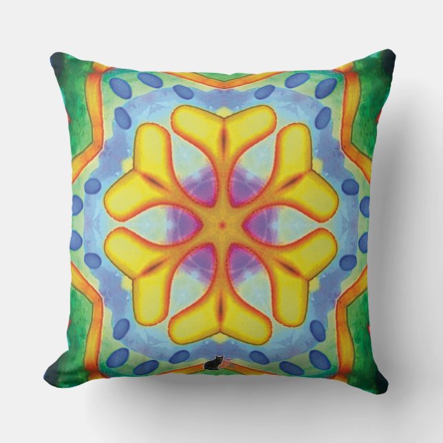 Coussin Helios Kaleidoscope (Recto)