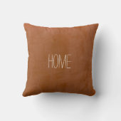 Coussin HELLO Aquarelle personnalisée Orange Mandarin Crép (Verso)