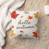 Coussin Hello Autumn Decorative Throw Pillow (Couverture)
