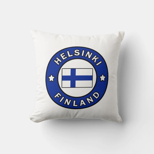 Coussin Helsinki Finlande (Recto)