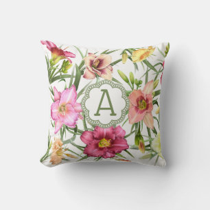 Coussin Hémérocalles Personnalisées