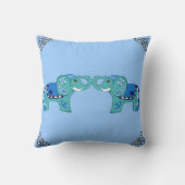 Coussin Henna Elephant (Verso)