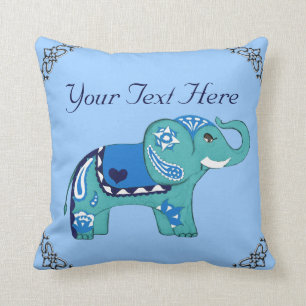 Coussin Henna Elephant