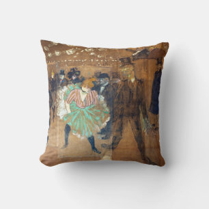 Coussin Henri de Toulouse-Lautrec - Danse au Rouge