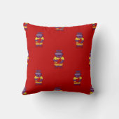 Coussin Henrietta Hippo Lancer Oreiller-Rouge (Verso)